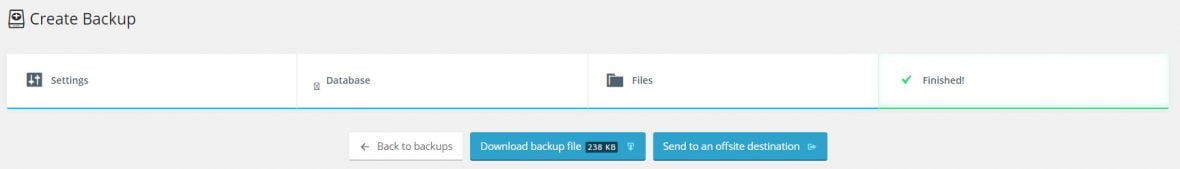 backup
